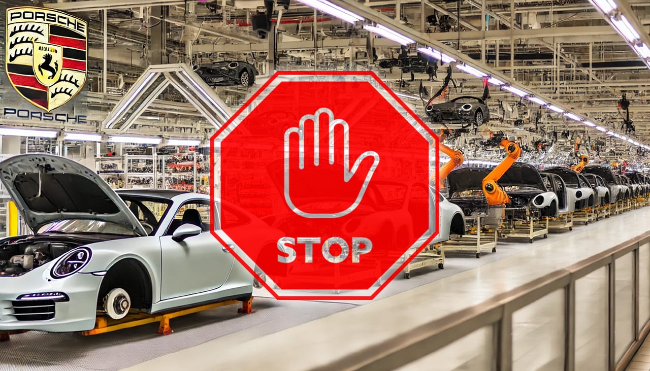 ポルシェ911受注停止