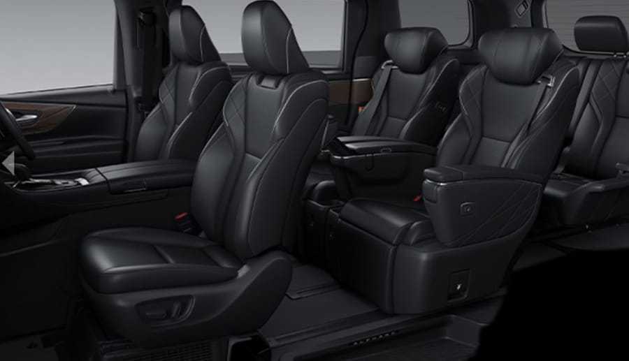 アルファード室内