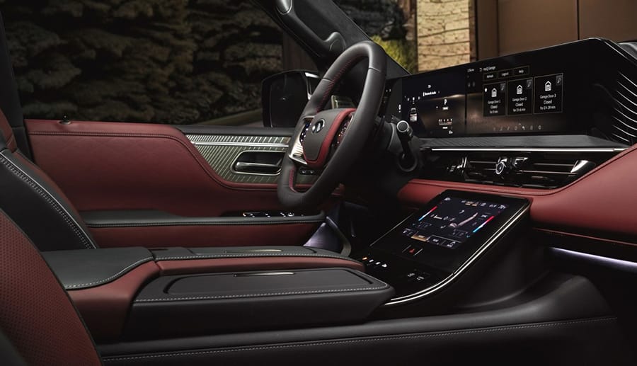 新型 インフィニティ QX80