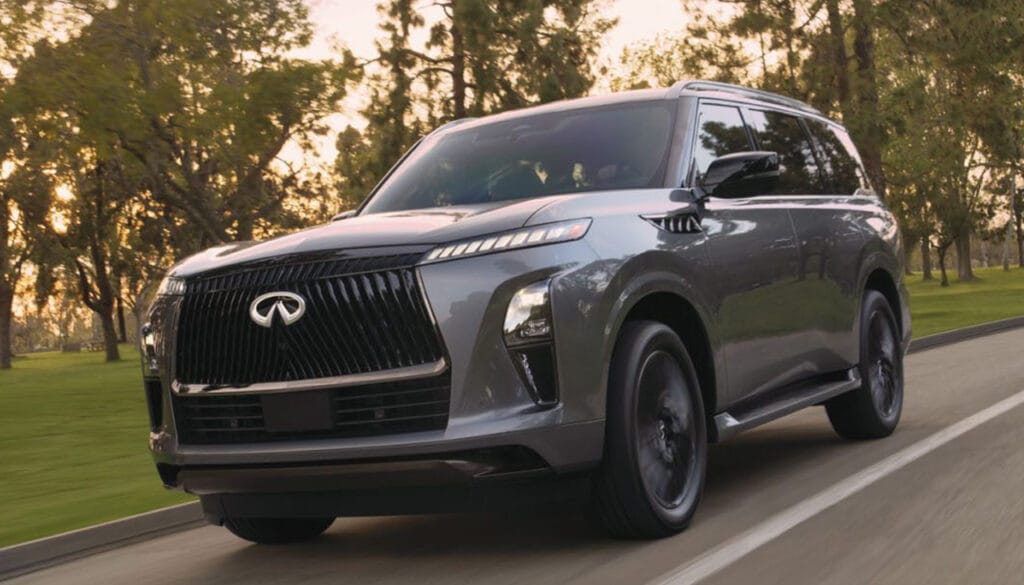 新型 インフィニティ QX80