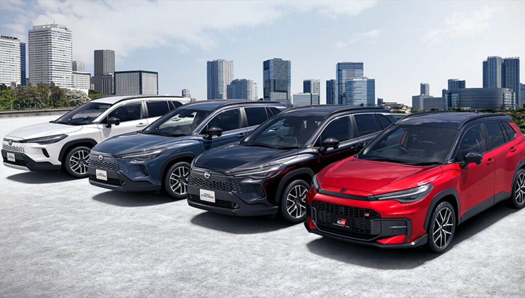 新型カローラ クロス　グレード