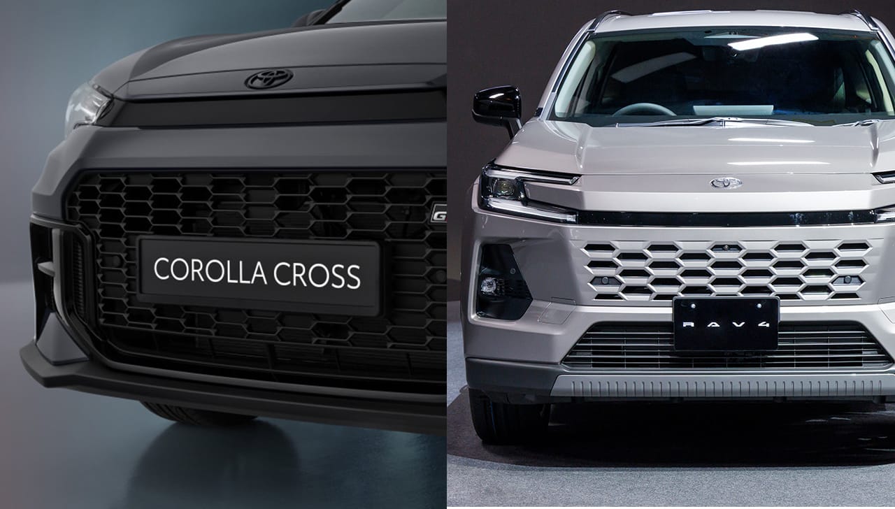 カローラクロス rav4