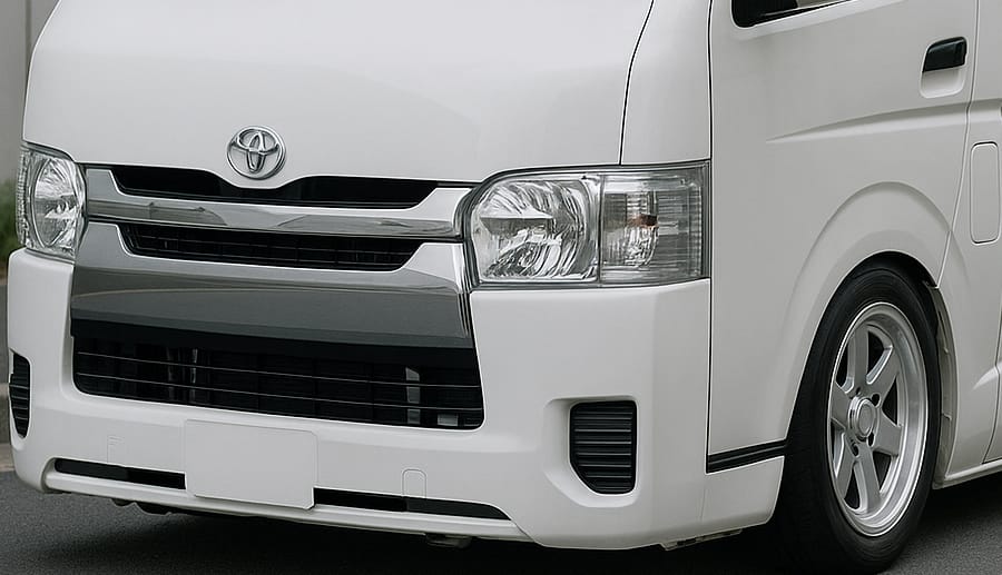 ※ハイエース ローダウンイメージ画像です