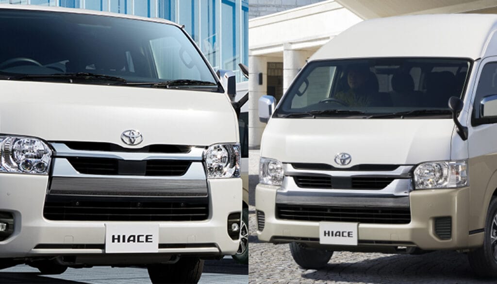 ハイエースバン ワゴン 違い