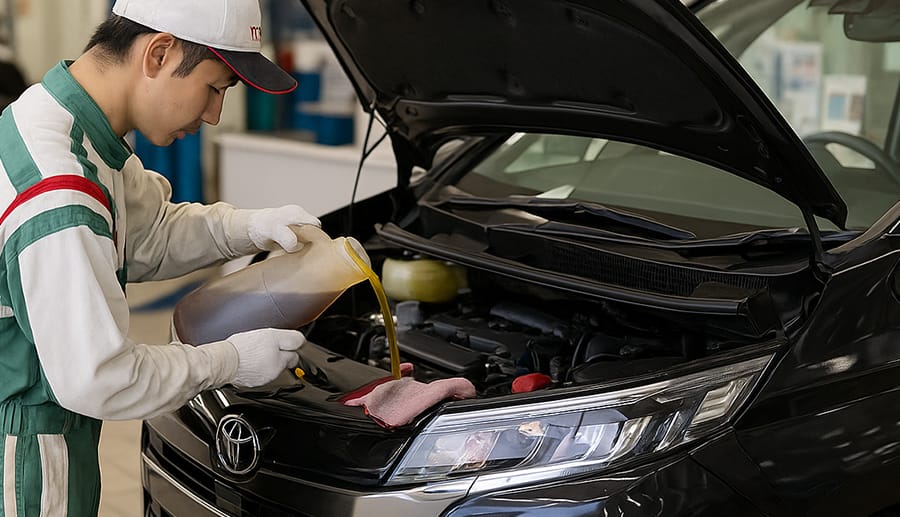 メンテナンスをディーラーで受けている