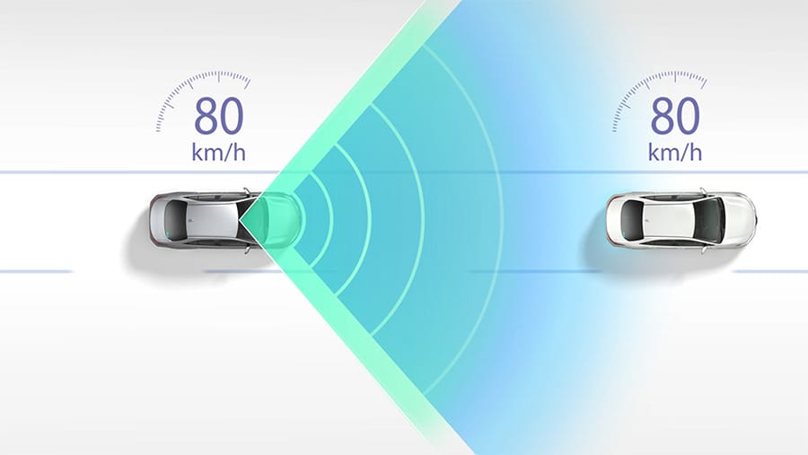 レーダークルーズコントロール(全車速追従機能付)