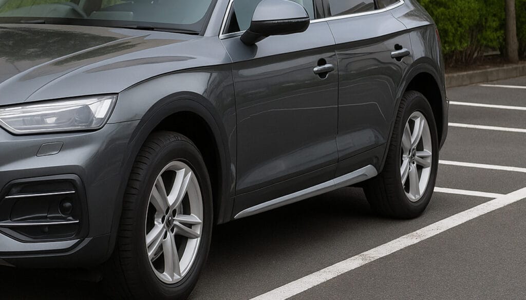 アウディQ５駐車場