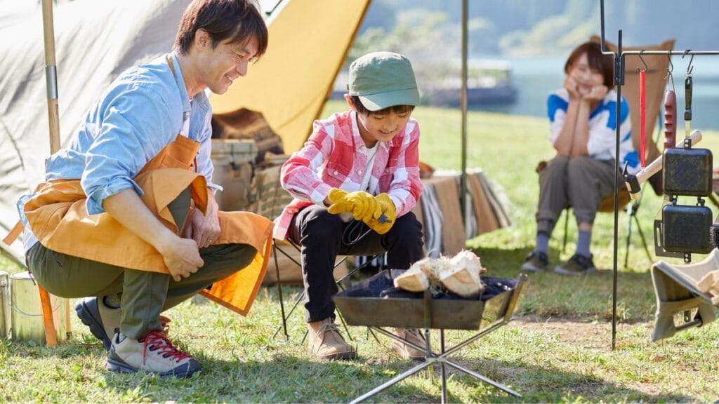 キャンプ-ファミリー