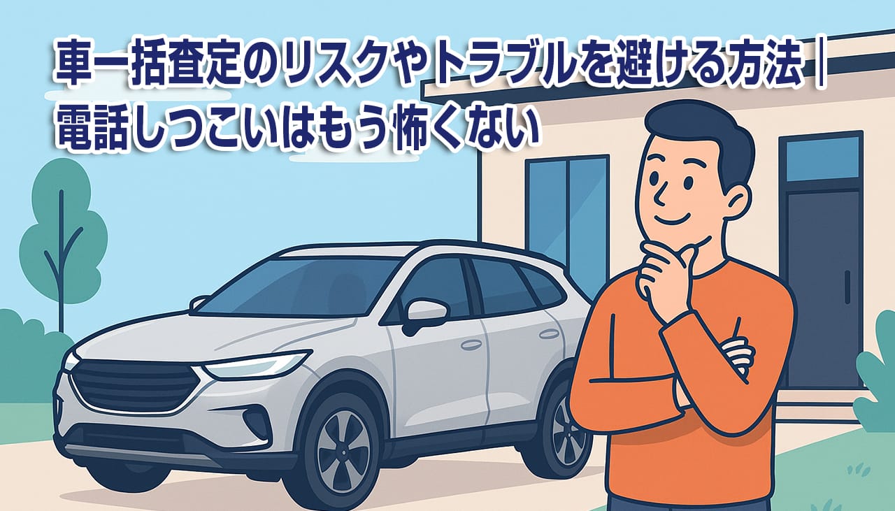 【2025年版】車一括査定のリスクやトラブルを避ける方法｜電話しつこいはもう怖くない