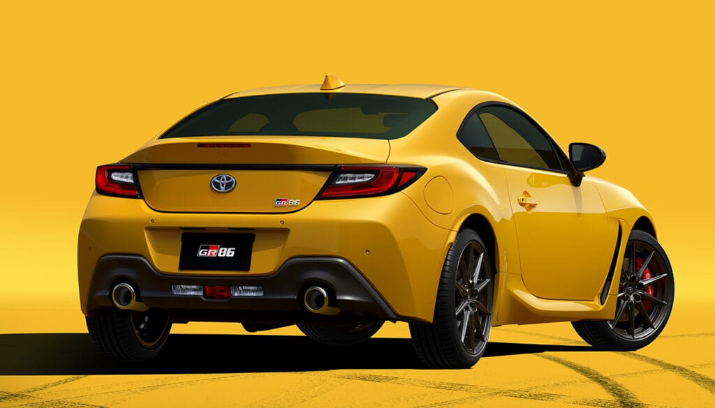 GR86の特別仕様車 RZ“Yellow Limited” s出典:トヨタ自動車