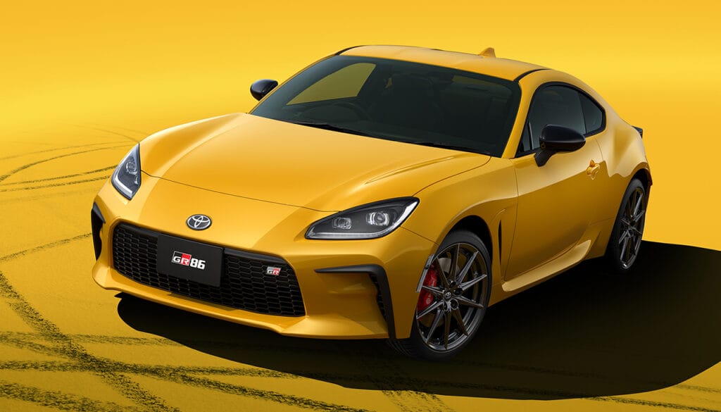 GR86の特別仕様車 RZ“Yellow Limited” s出典:トヨタ自動車