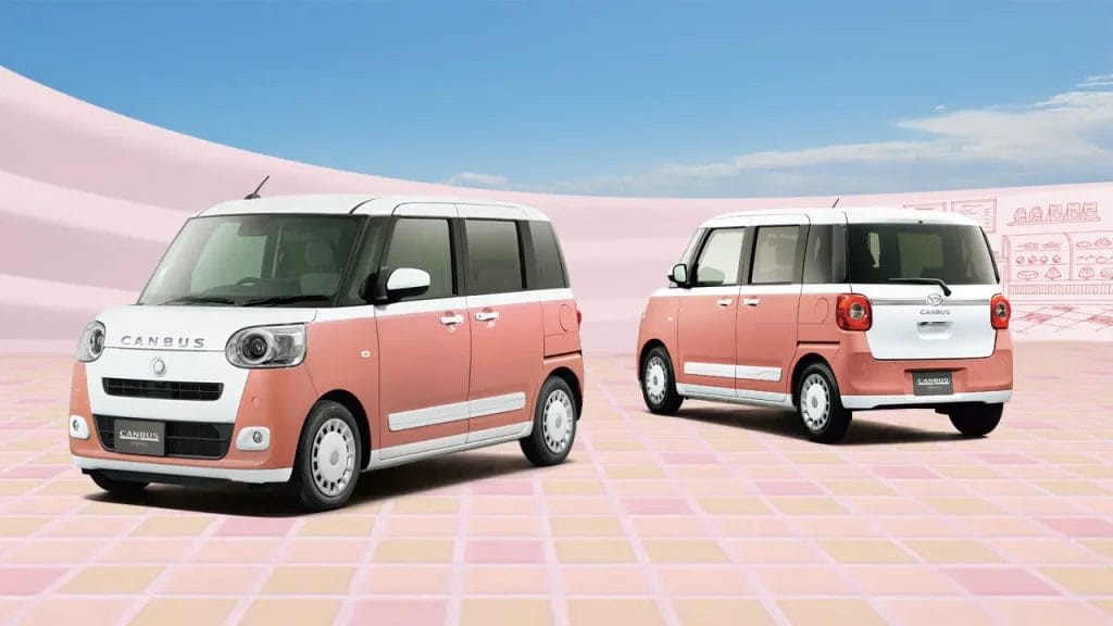 ダイハツ キャンバス　カスタムパーツ