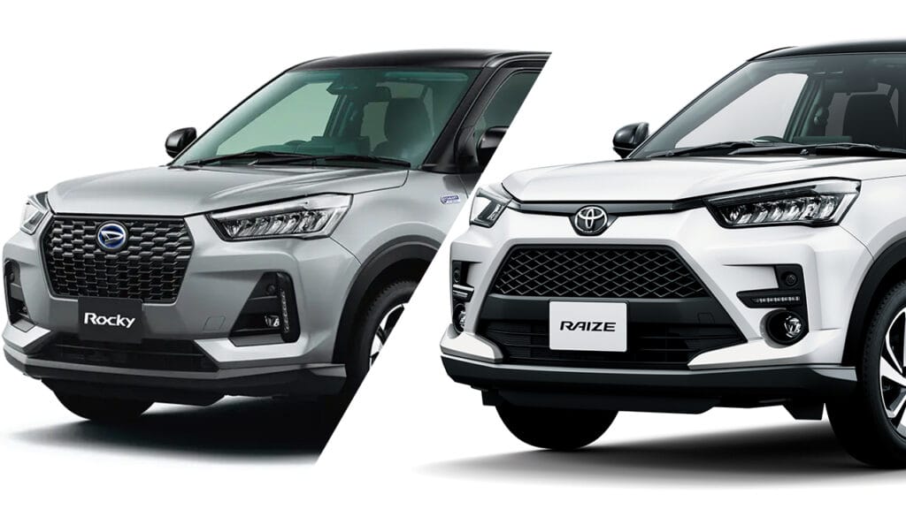 トヨタ ライズ ダイハツ ロッキー