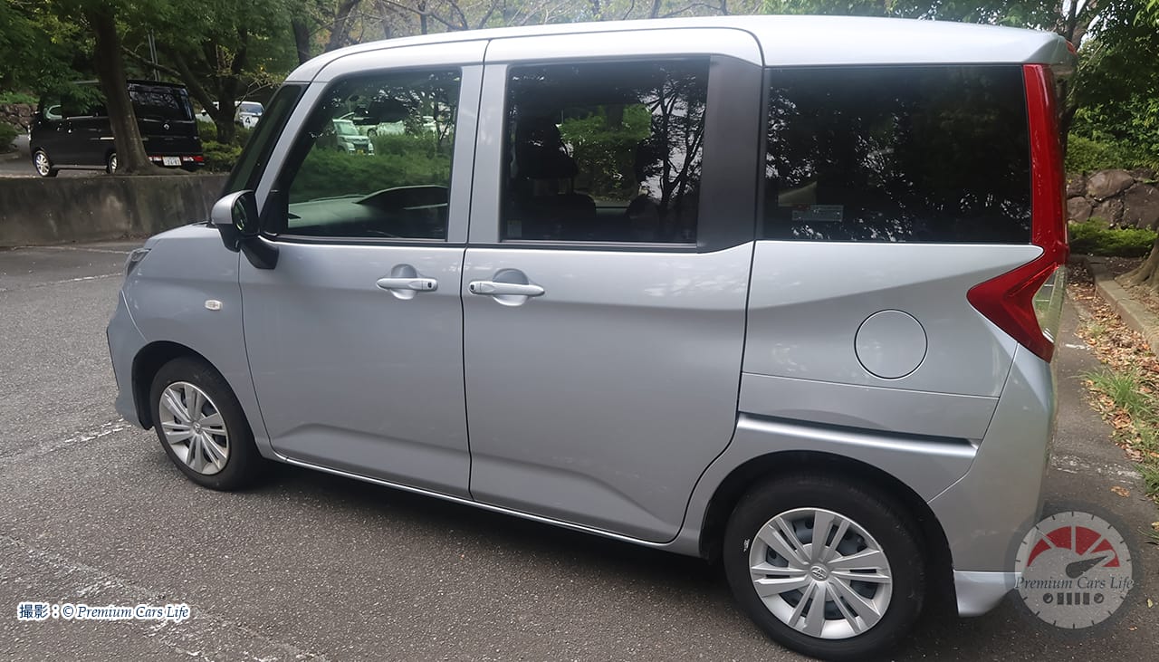 トヨタ ルーミー試乗撮影：© Premium Cars Life（2025年撮影）