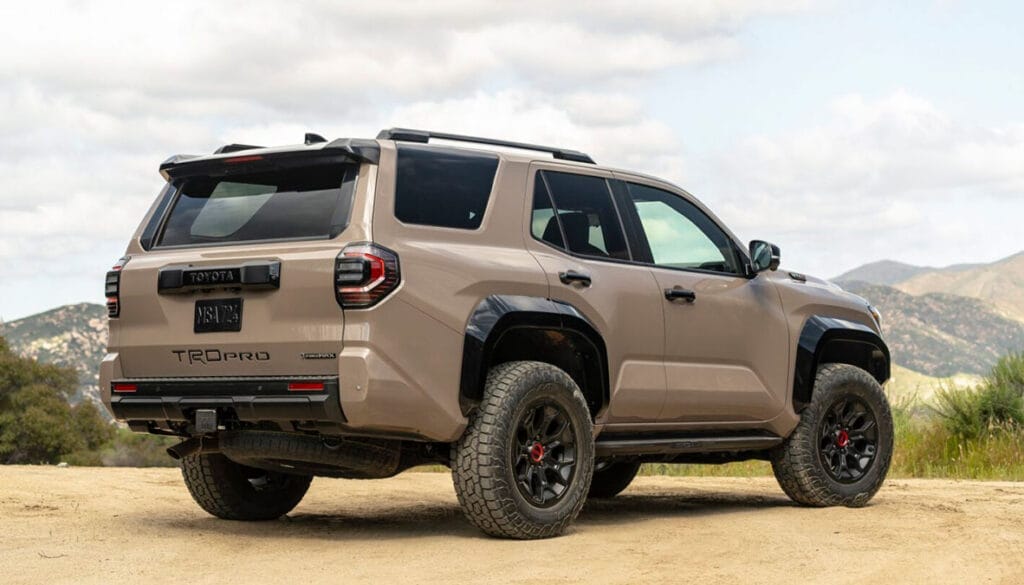 2025年モデル・トヨタ 4Runner（ハイラックス サーフ 新型参考）出典：Toyota USA