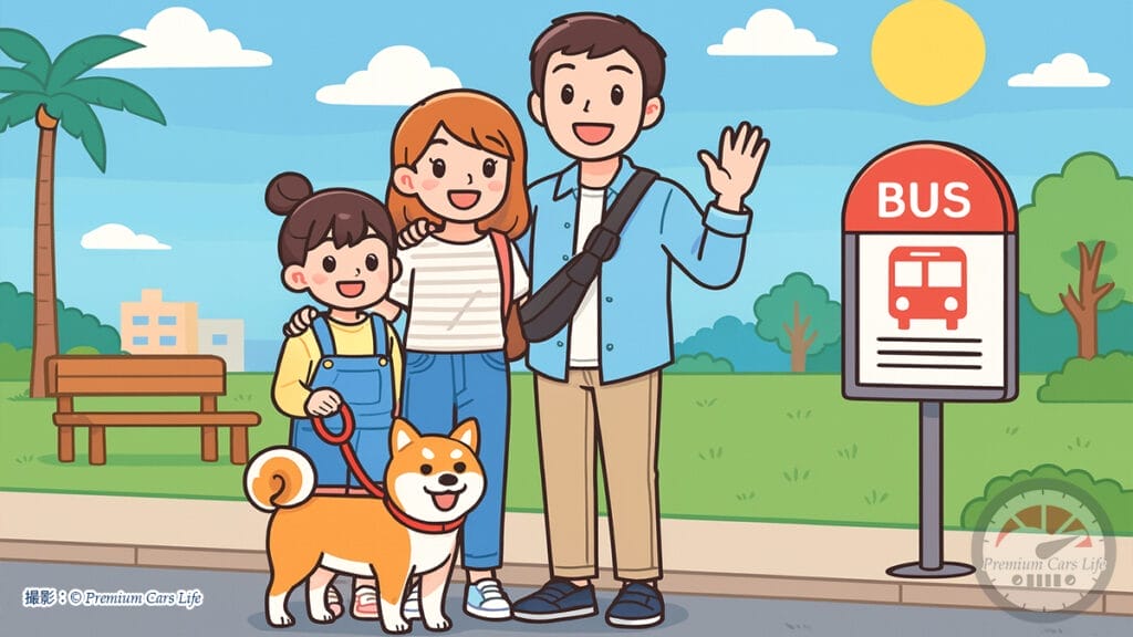 イラスト：© Premium Cars Life（道の駅 湘南ちがさき）