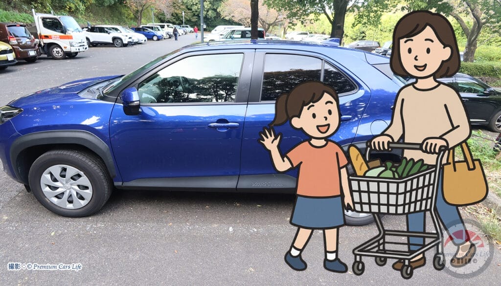 ヤリスクロス ハイブリッド試乗撮影:© Premium Cars Life (2025年撮影)