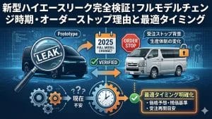 新型ハイエースリーク完全検証