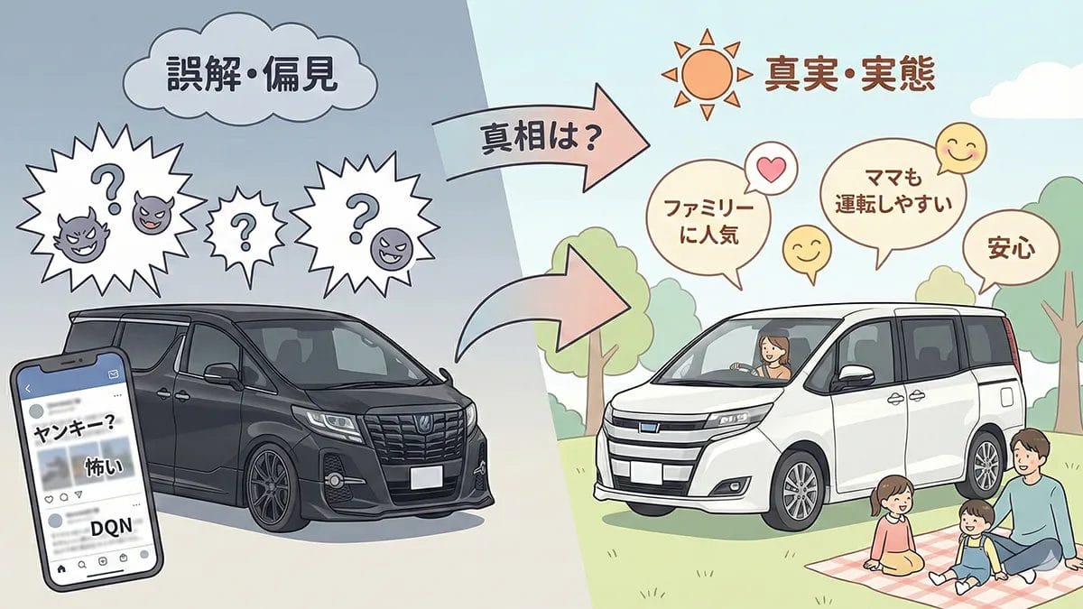 ヴォクシー-ヤンキーの真相7選