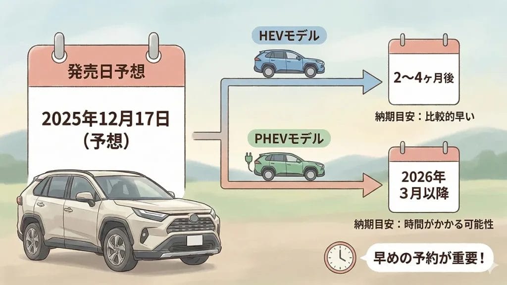 新型-RAV4-発売日と納期予想の図解